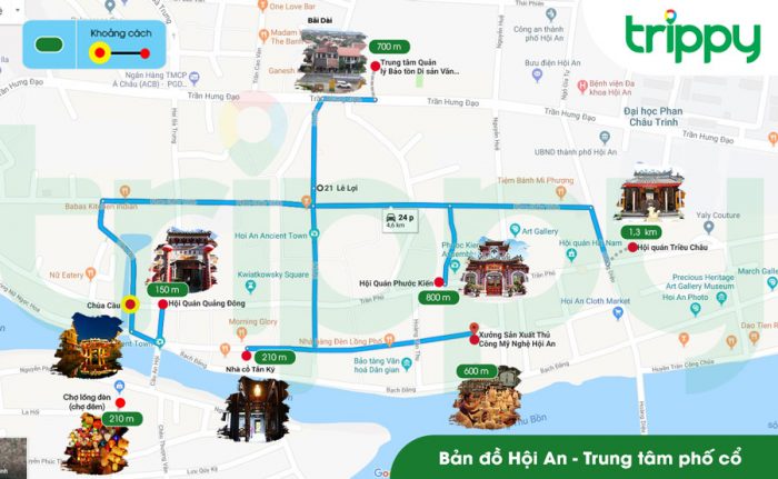 Bản đồ du lịch Quảng Nam - Hội An