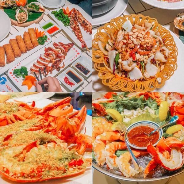 Món ăn không những ngon mà còn được bày trí đẹp mắt - Ảnh: Hoàng Thao Seaview